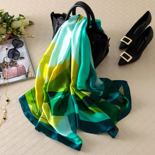 Women Scarf - Summer Silk Shawl Wrap - T & L Fashions Boutique